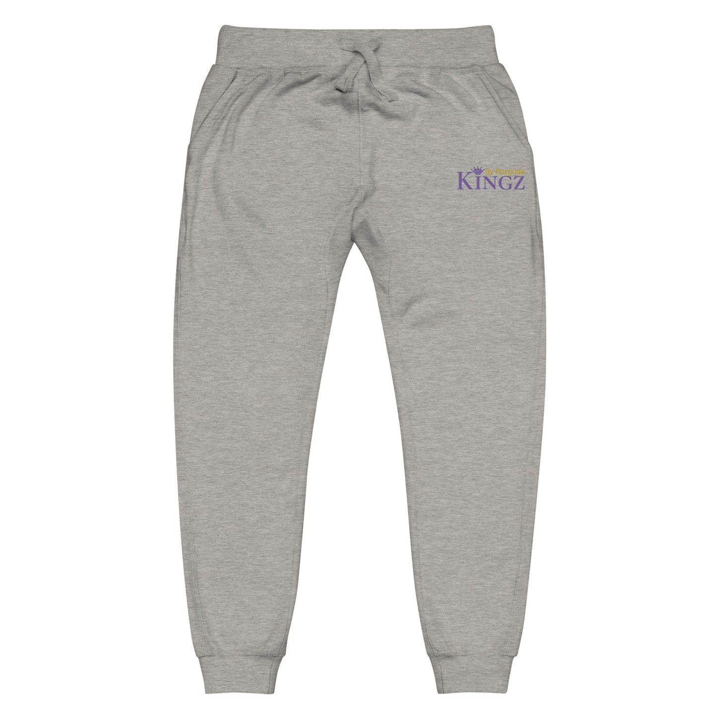 Kingz By Purpose Royal Combo (Lila/Gold/Lila) Fleece-Jogginghose