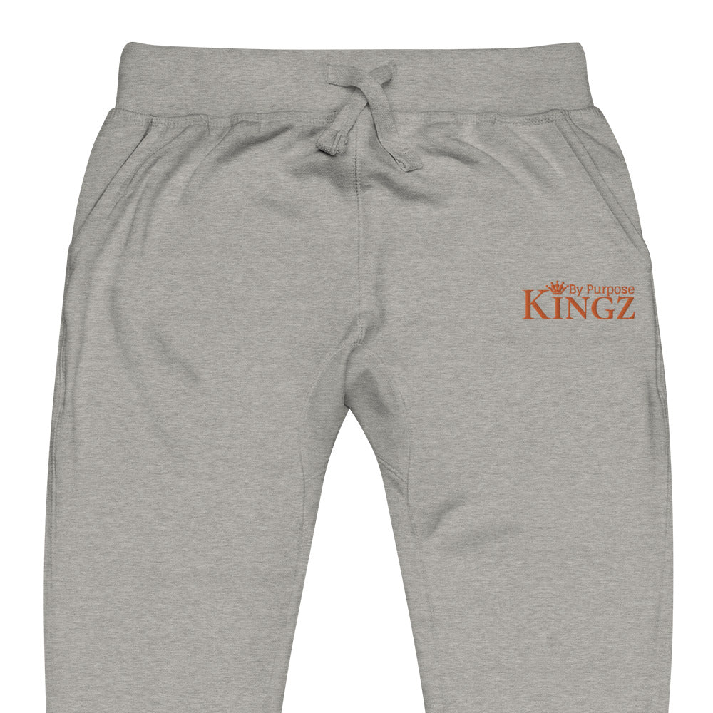 Kingz By Purpose Orange Fleece Sweatpants