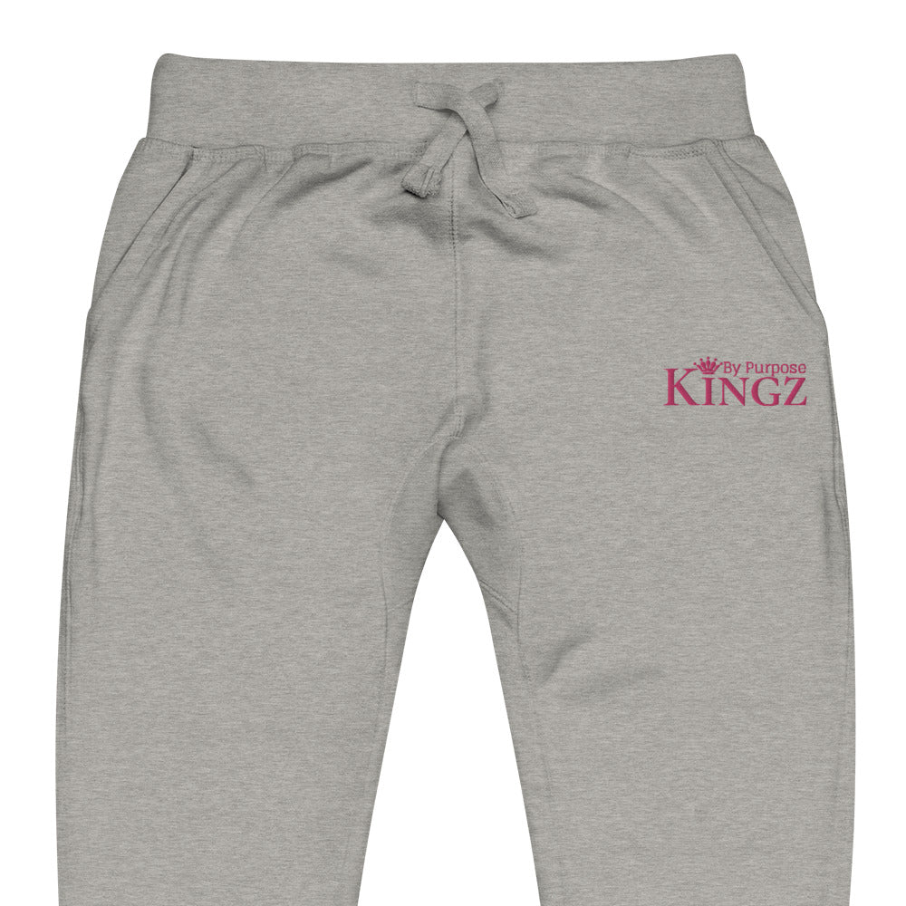Kingz By Purpose – Fleece-Jogginghose mit Flamingo-Print
