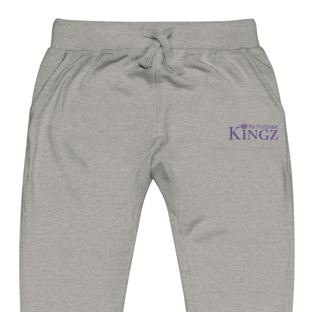 Kingz By Purpose Royal Purple Fleece Sweatpants