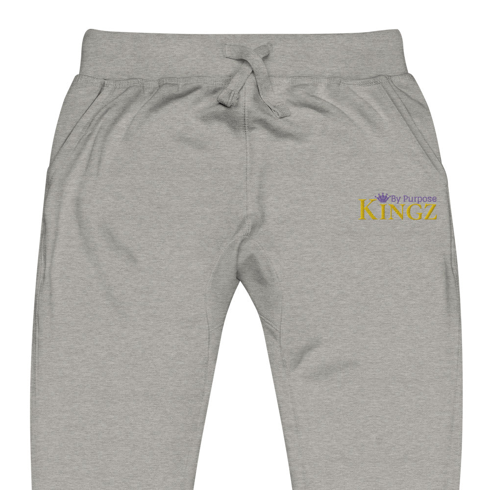 Kingz By Purpose Royal Combo (Gold/Lila/Lila) Fleece-Jogginghose