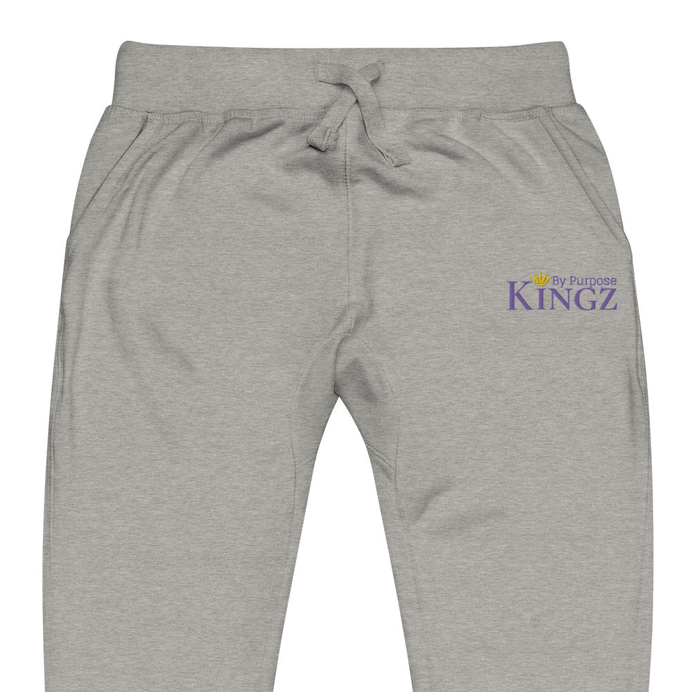 Kingz By Purpose Royal Combo (Lila/Lila/Gold) Fleece-Jogginghose