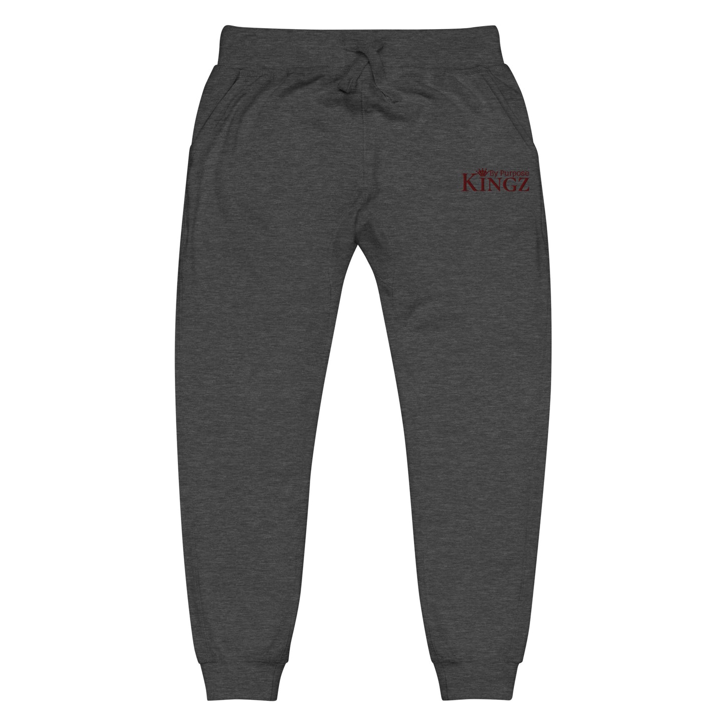 Kingz By Purpose Maroon Fleece Sweatpants