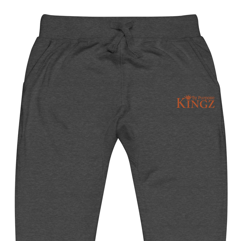 Kingz By Purpose Orange Fleece Sweatpants