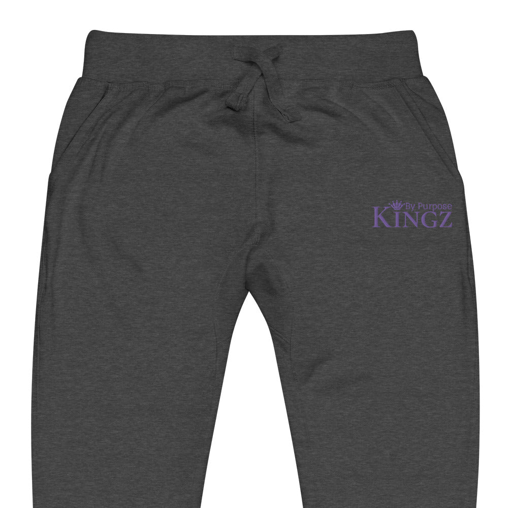 Kingz By Purpose Royal Purple Fleece Sweatpants