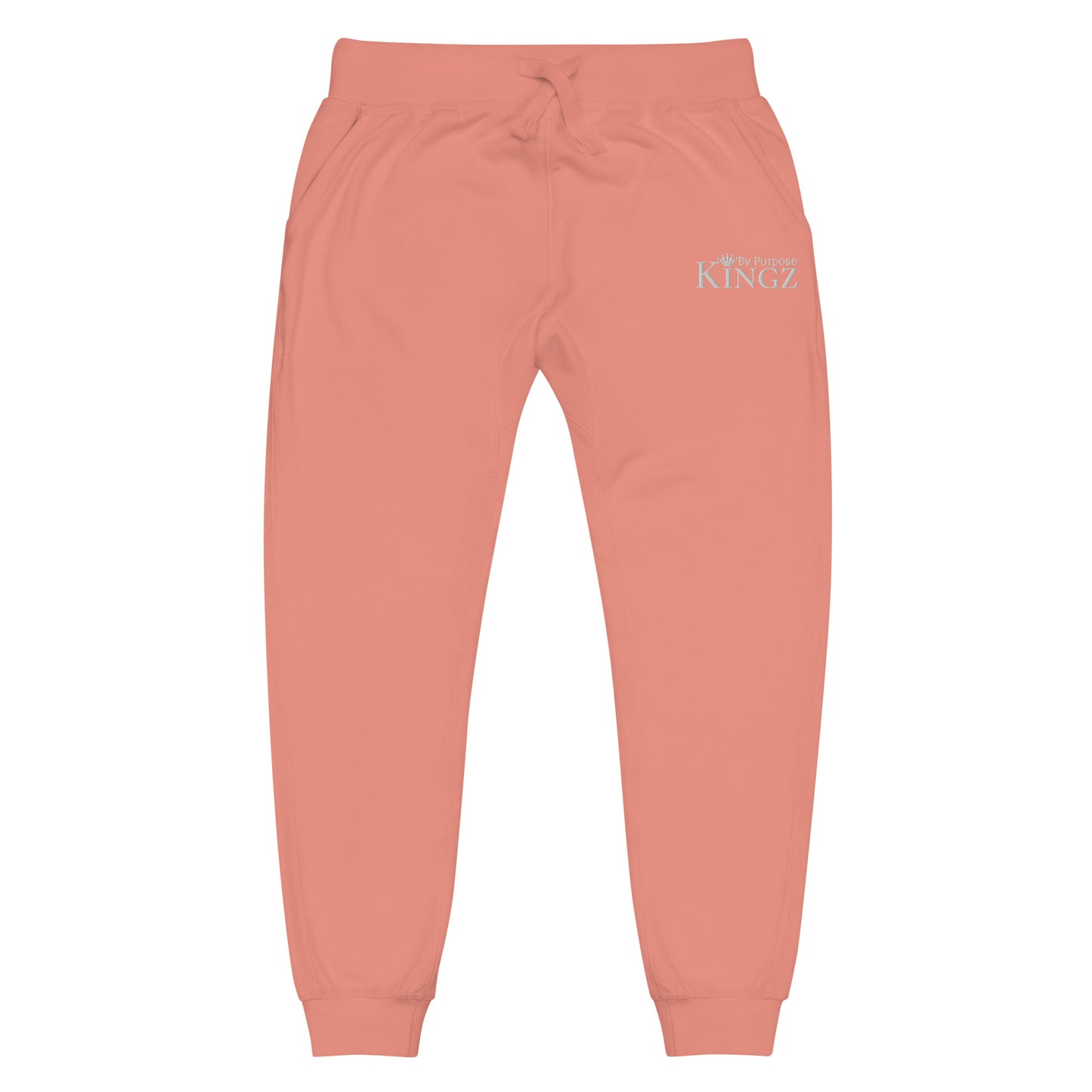 Kingz By Purpose White Fleece Sweatpants