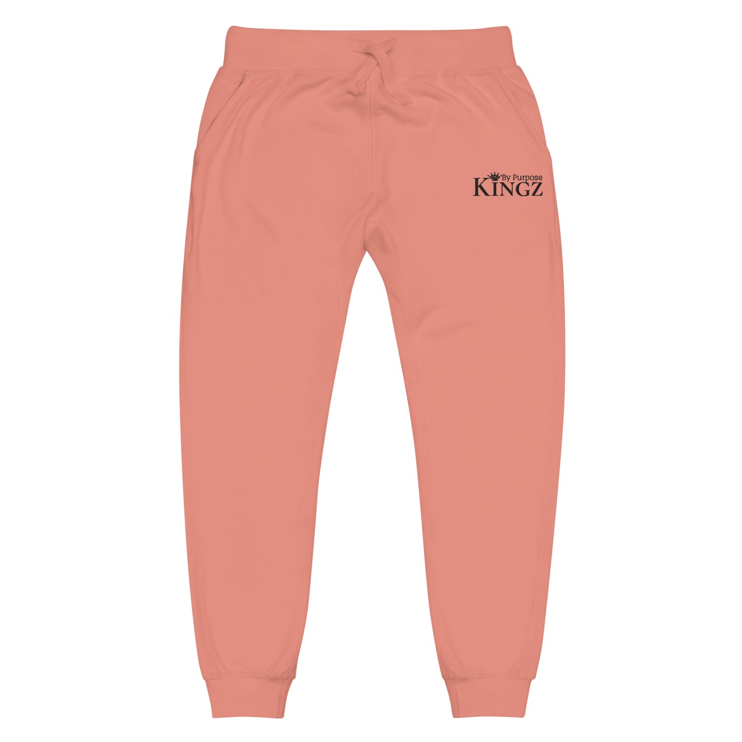 Kingz By Purpose – Schwarze Fleece-Jogginghose
