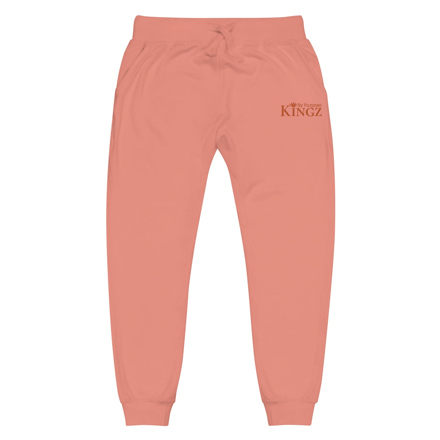 Kingz By Purpose Orange Fleece Sweatpants