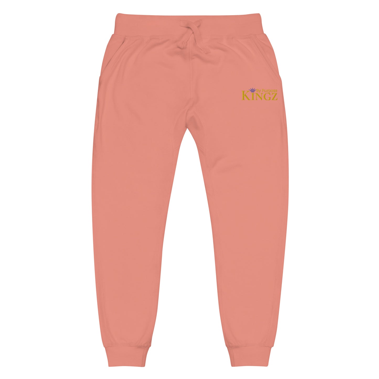 Kingz By Purpose Royal Combo (Gold/Gold/Purple) Fleece Sweatpants