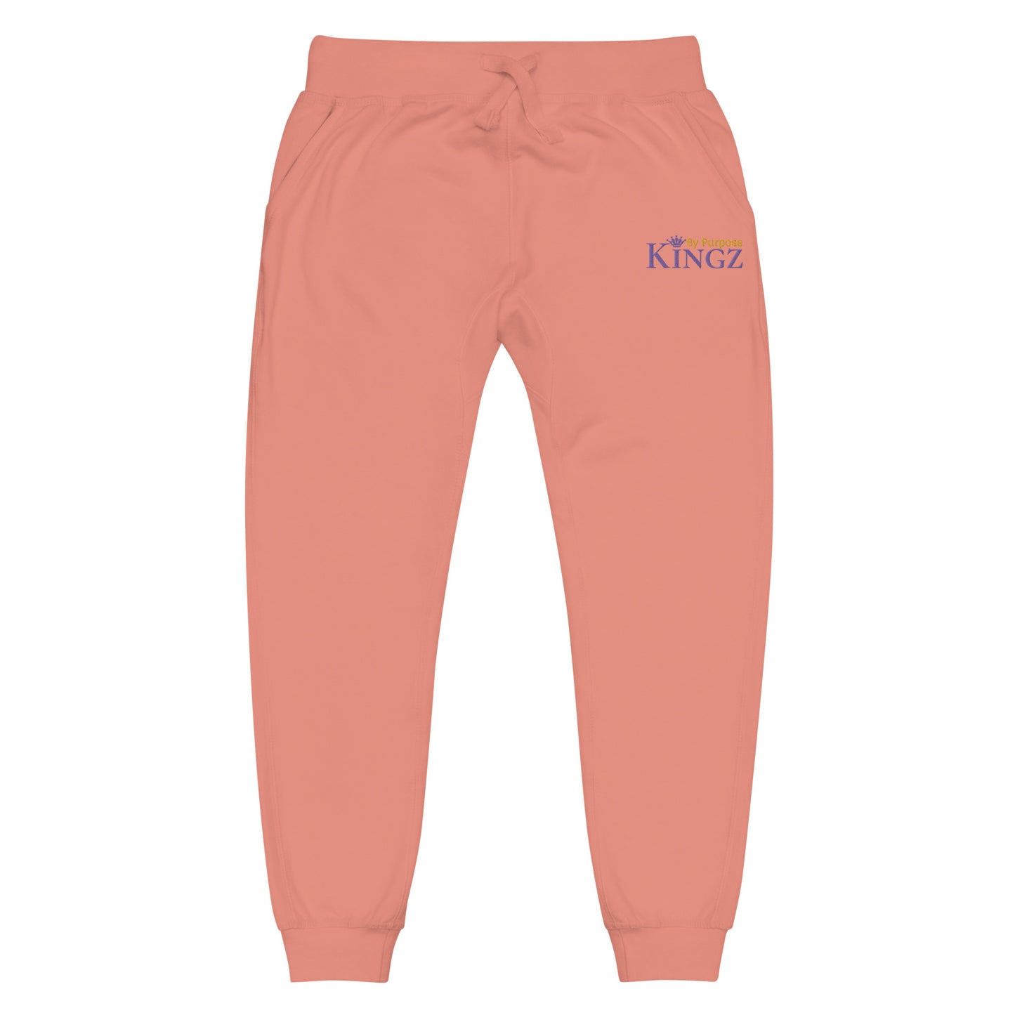 Kingz By Purpose Royal Combo (Lila/Gold/Lila) Fleece-Jogginghose