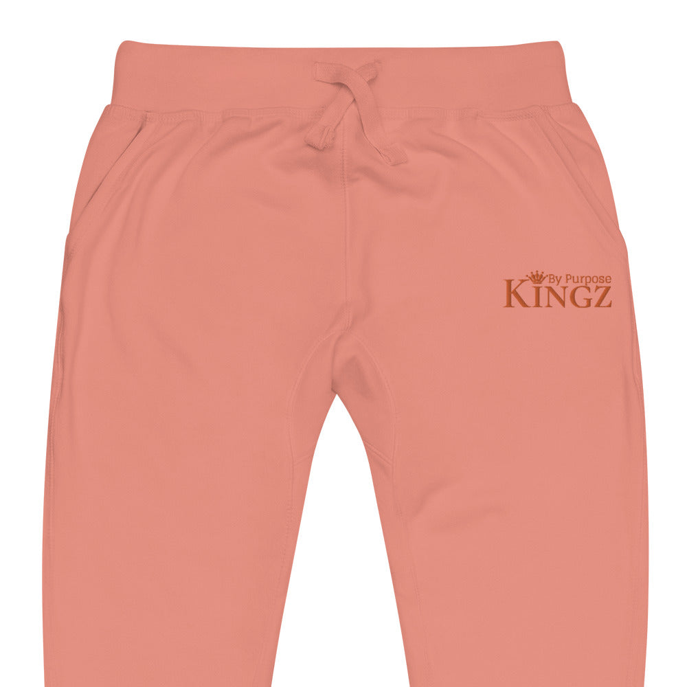 Kingz By Purpose Orange Fleece Sweatpants