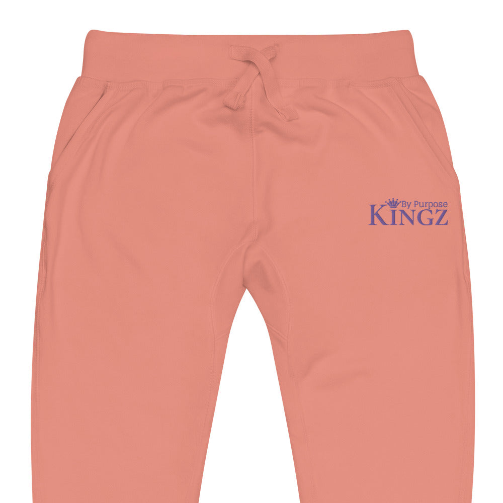 Kingz By Purpose Royal Purple Fleece Sweatpants