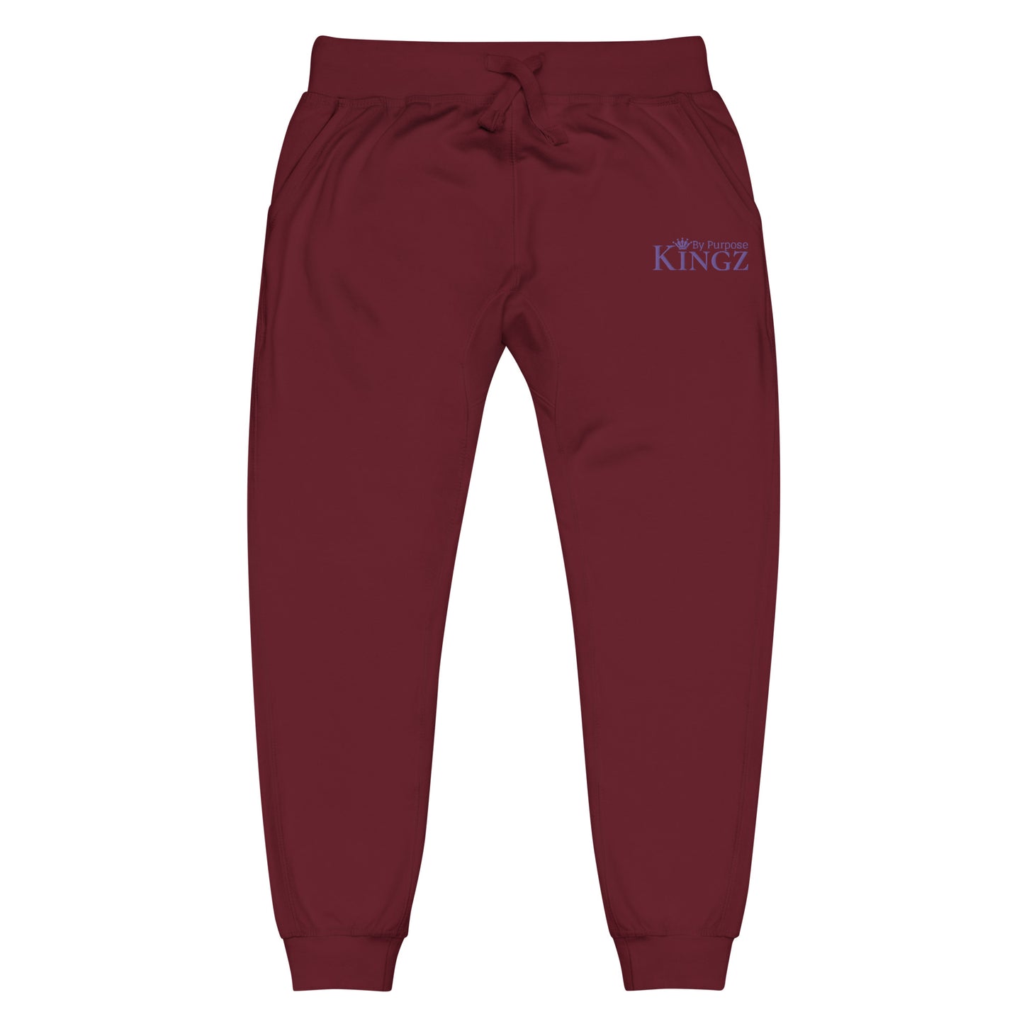 Kingz By Purpose Royal Purple Fleece Sweatpants