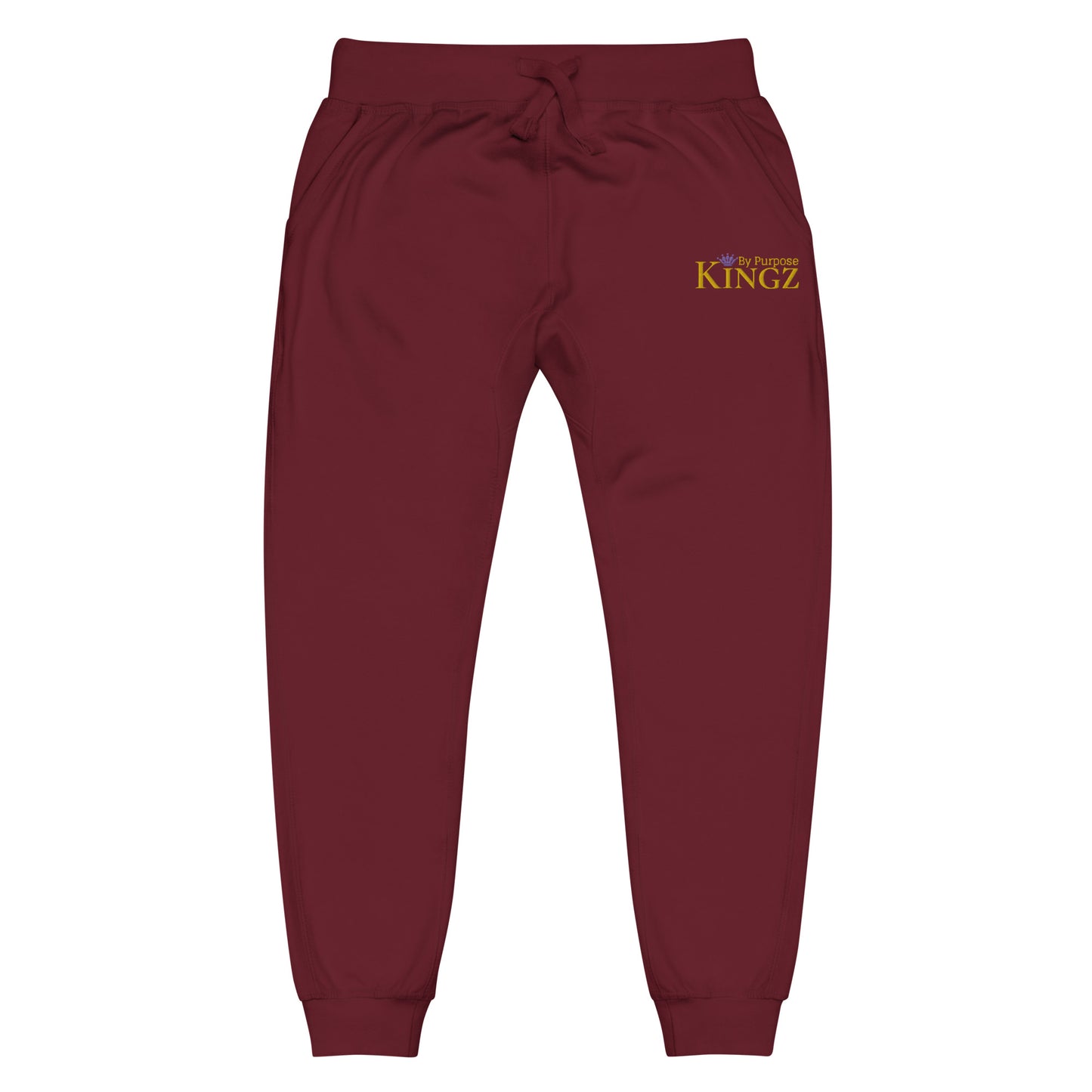Kingz By Purpose Royal Combo (Gold/Gold/Purple) Fleece Sweatpants