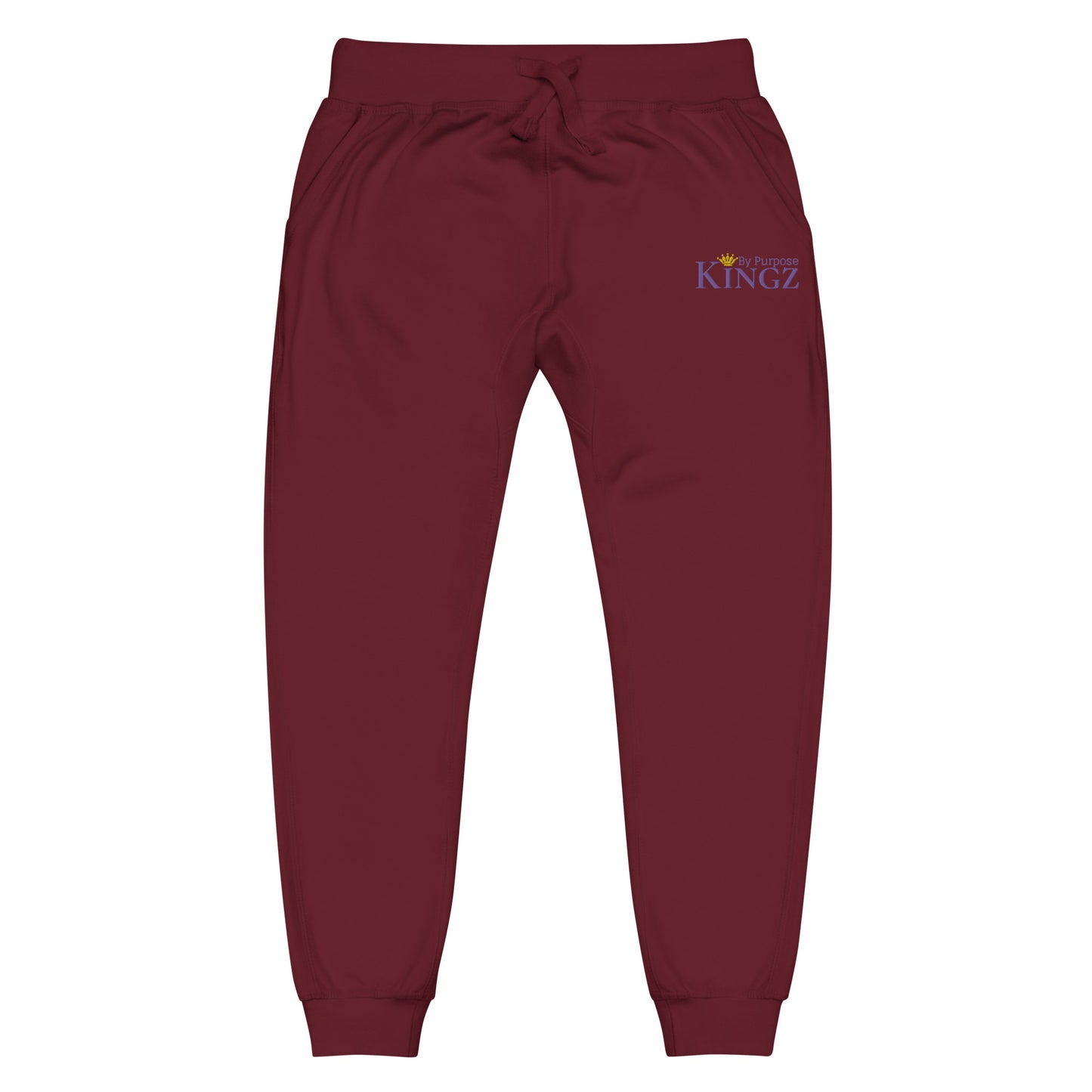 Kingz By Purpose Royal Combo (Lila/Lila/Gold) Fleece-Jogginghose
