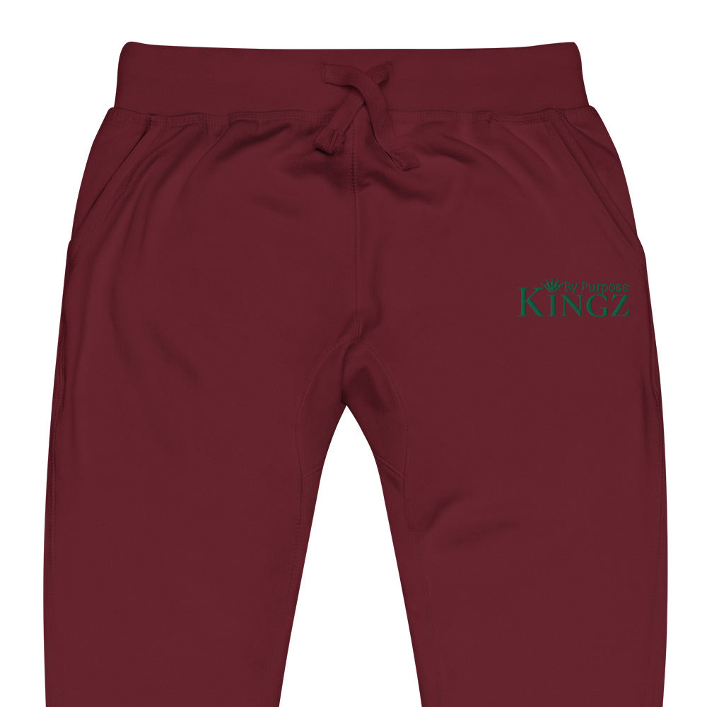 Kingz By Purpose Kelly Green Fleece Sweatpants