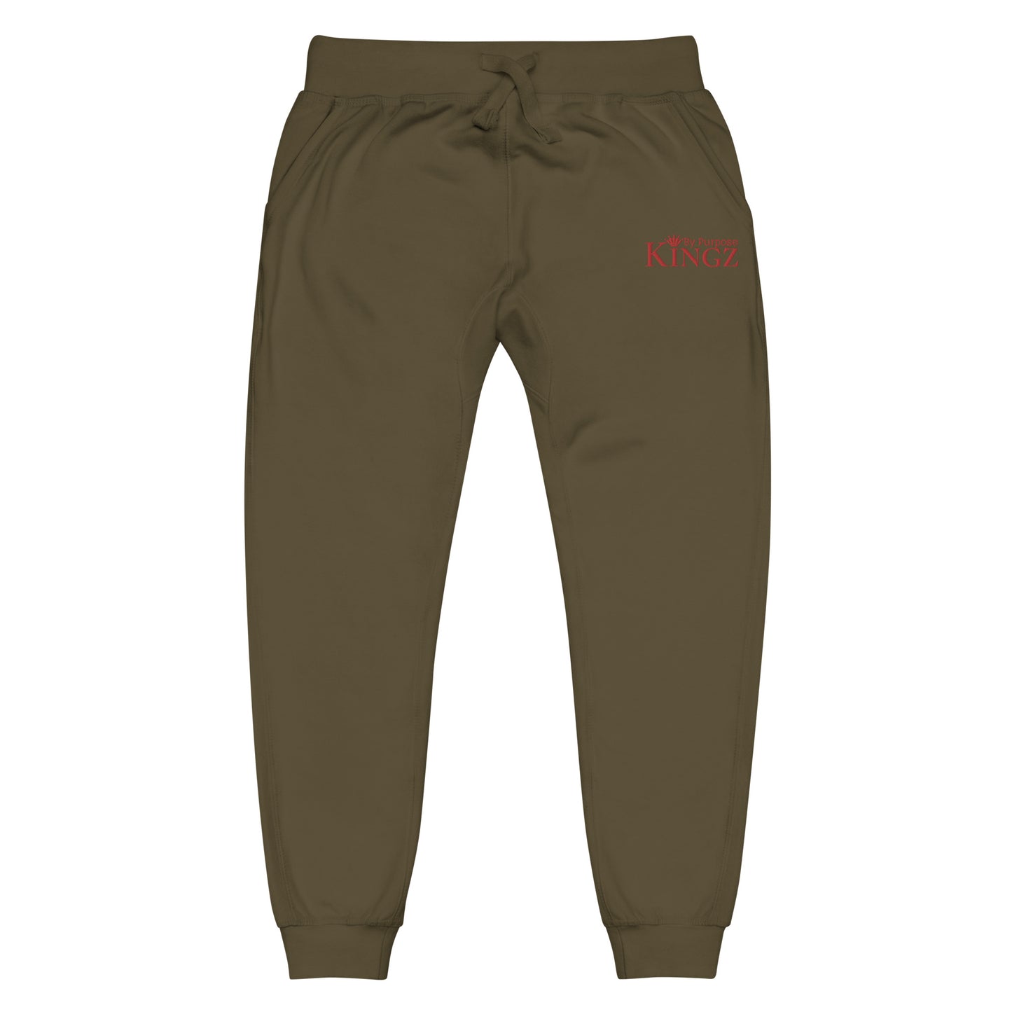 Kingz By Purpose Wolfpack/Red Fleece Sweatpants