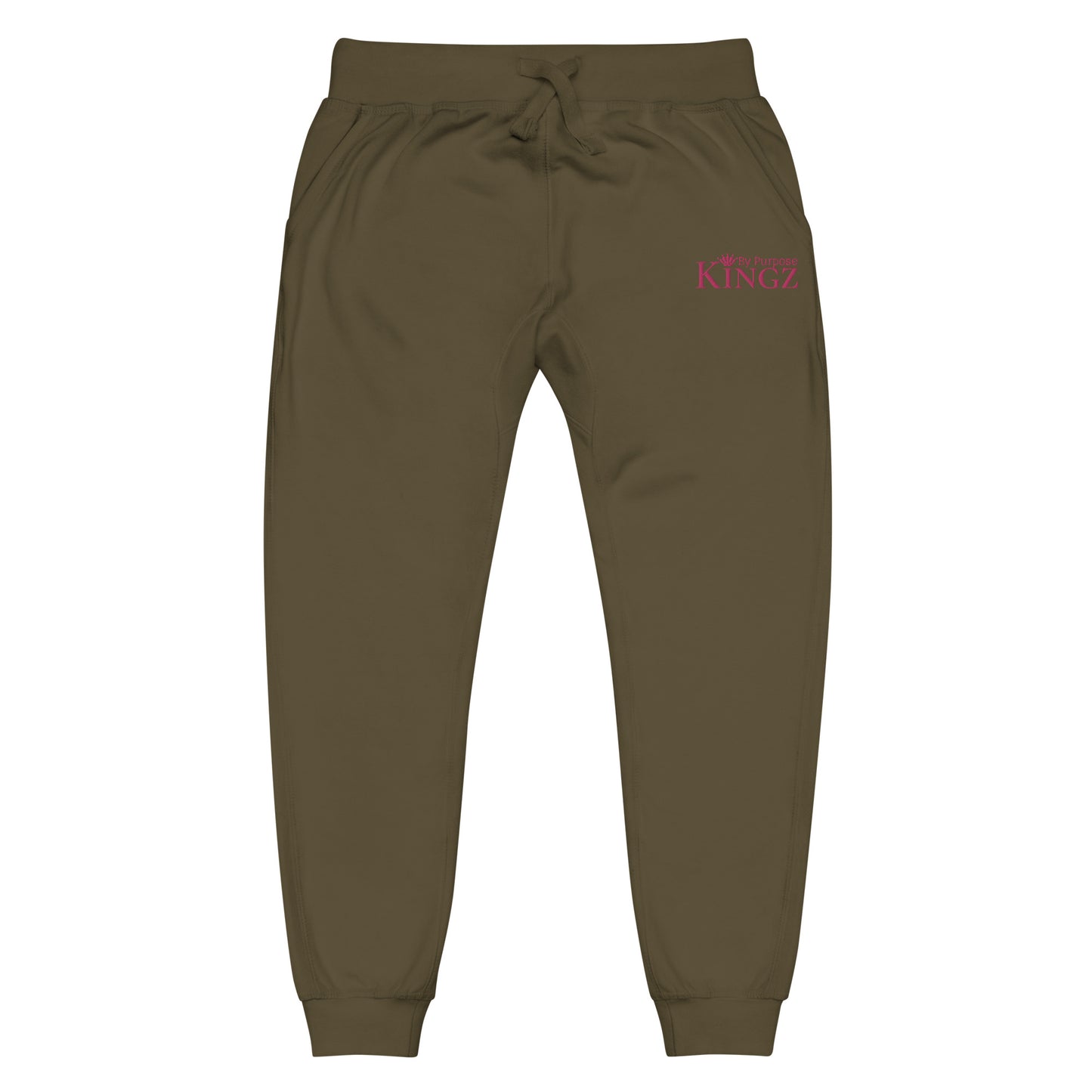 Kingz By Purpose – Fleece-Jogginghose mit Flamingo-Print