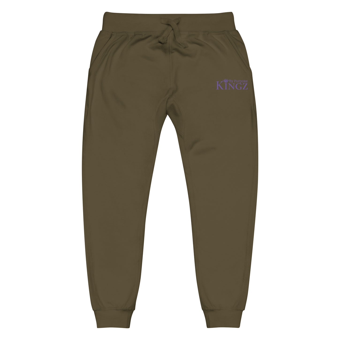 Kingz By Purpose Royal Purple Fleece Sweatpants
