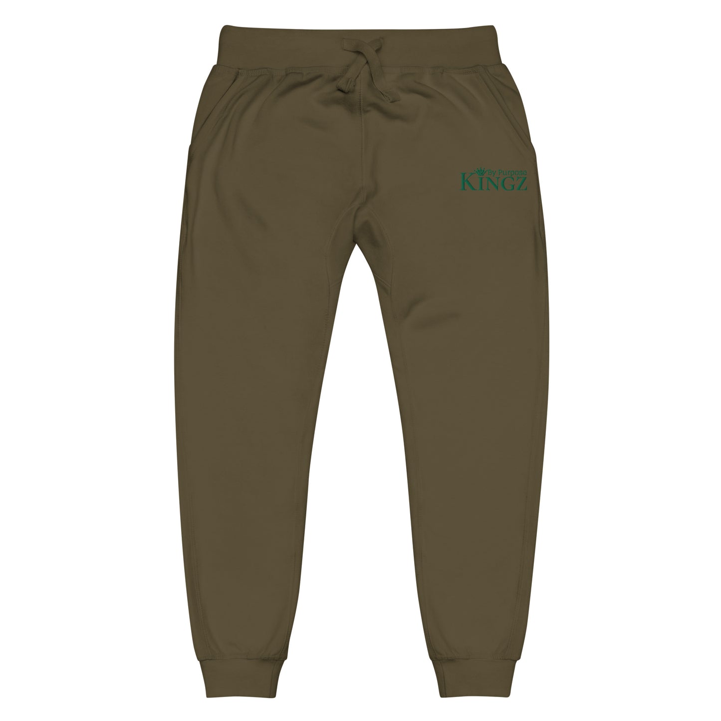 Kingz By Purpose Kelly Green Fleece Sweatpants