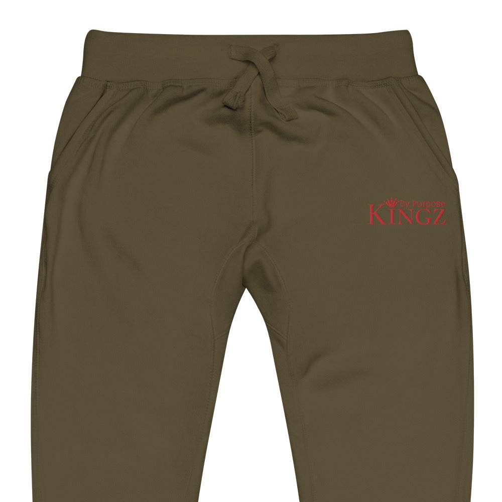 Kingz By Purpose Wolfpack/Red Fleece Sweatpants