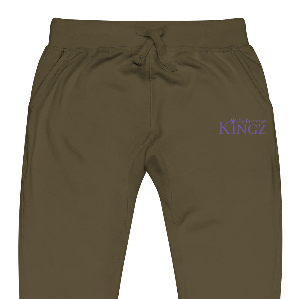 Kingz By Purpose Royal Purple Fleece Sweatpants