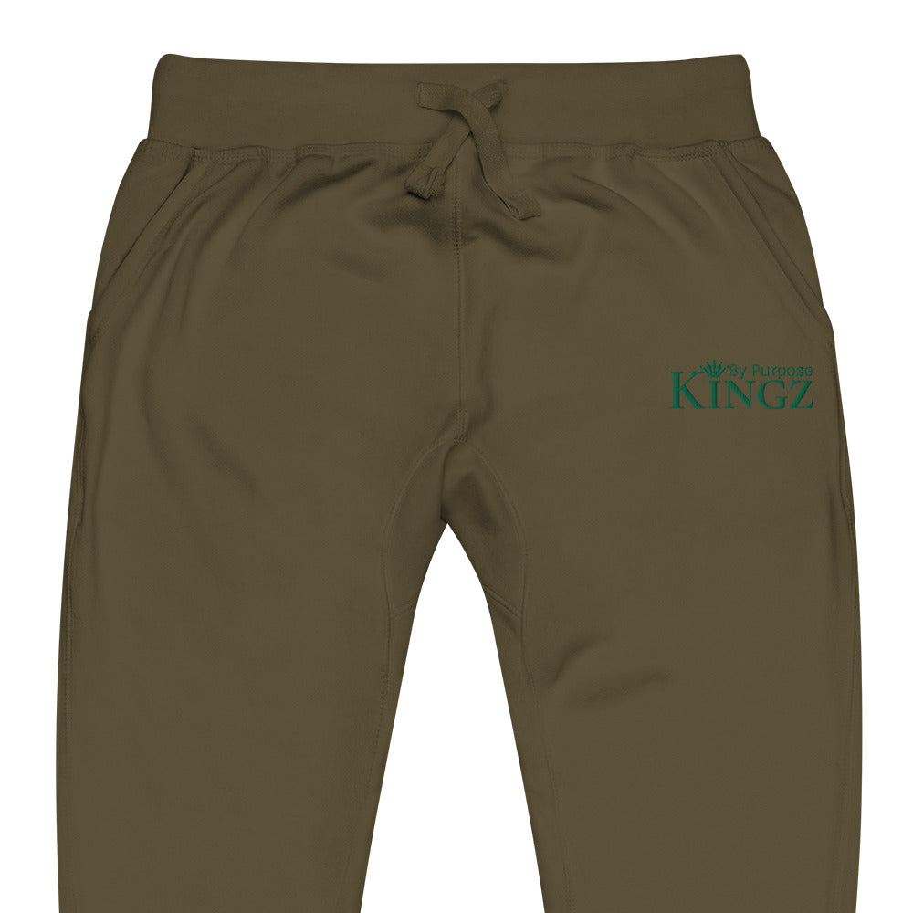 Kingz By Purpose Kelly Green Fleece Sweatpants