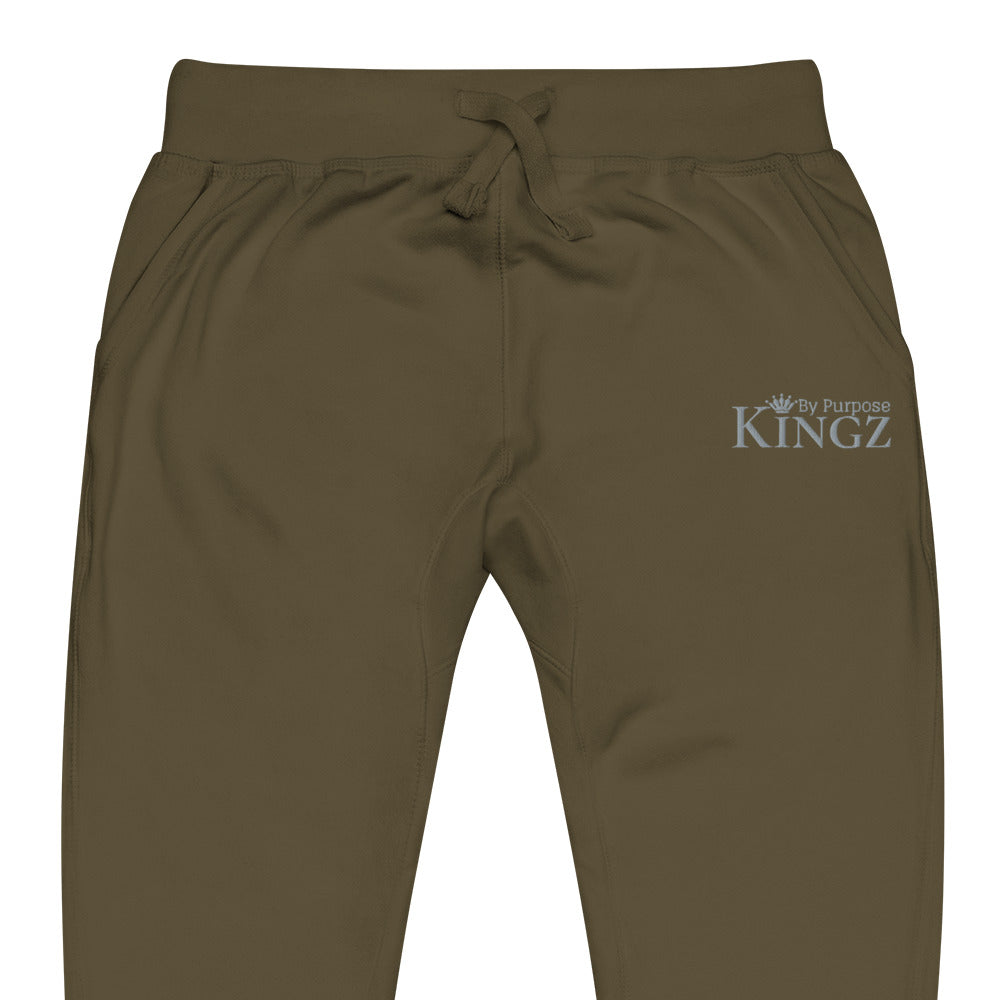 Kingz By Purpose Grey Fleece Sweatpants