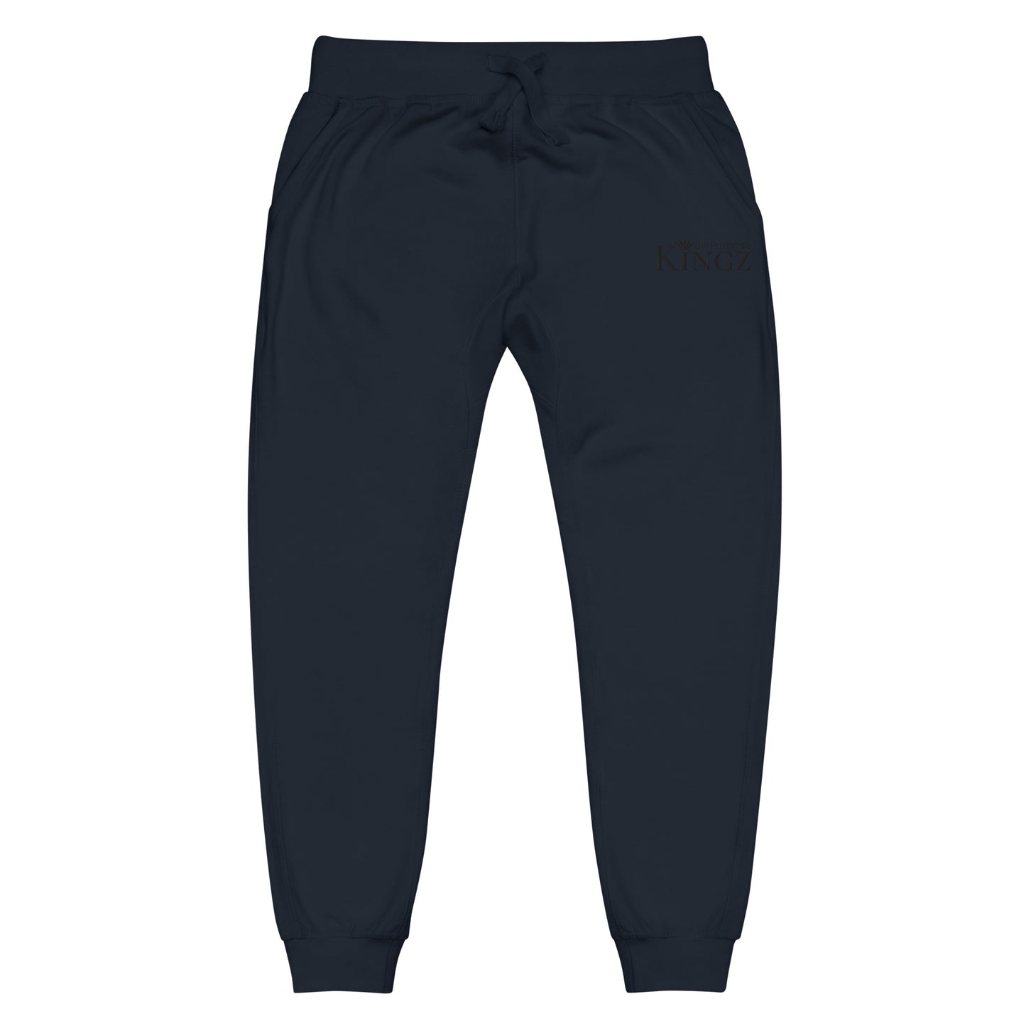 Kingz By Purpose – Schwarze Fleece-Jogginghose