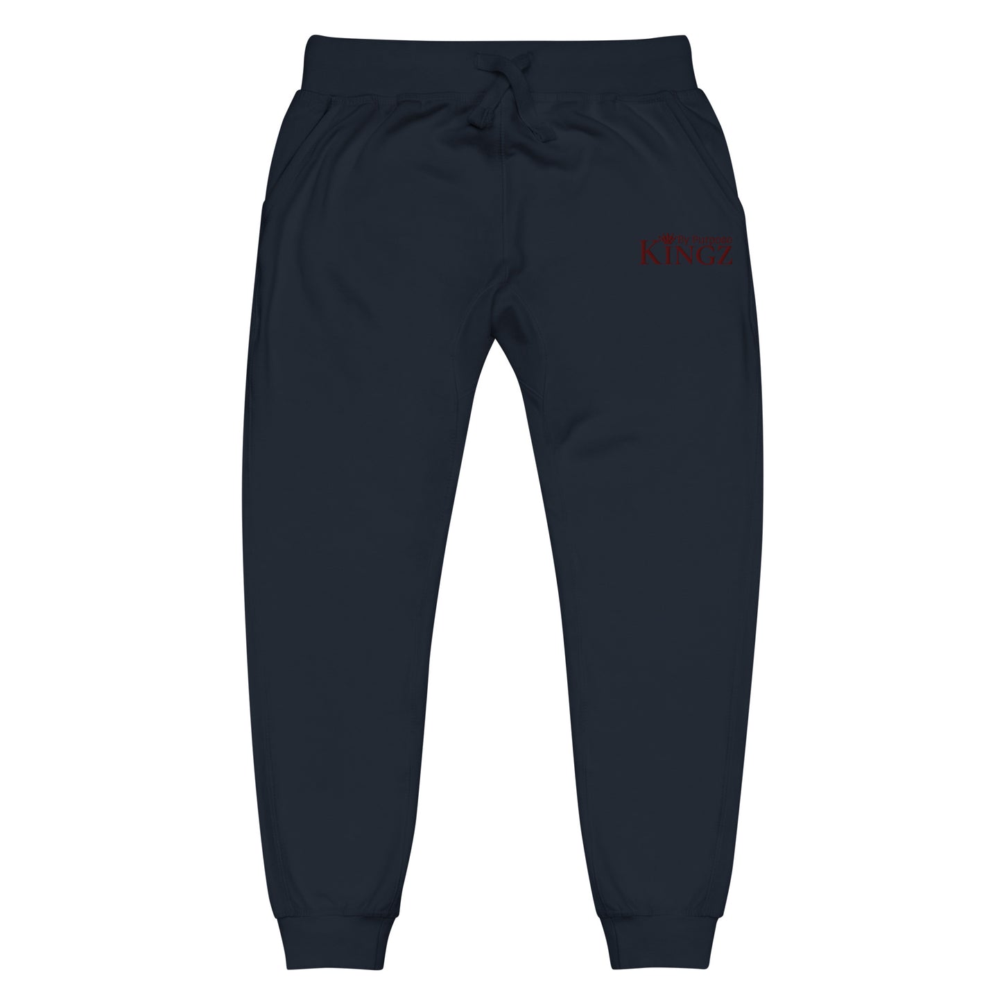 Kingz By Purpose Maroon Fleece Sweatpants