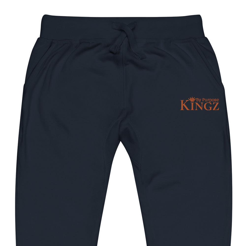 Kingz By Purpose Orange Fleece Sweatpants