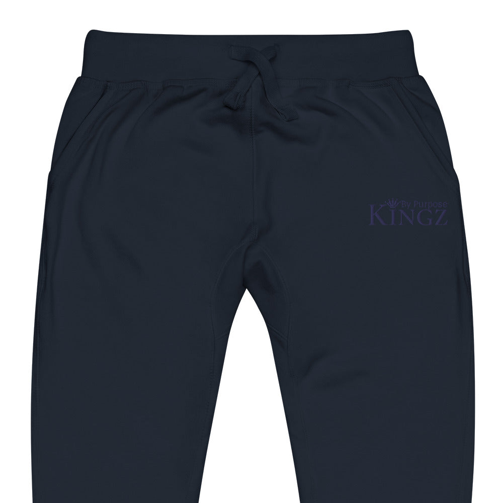 Kingz By Purpose Navy Fleece Sweatpants