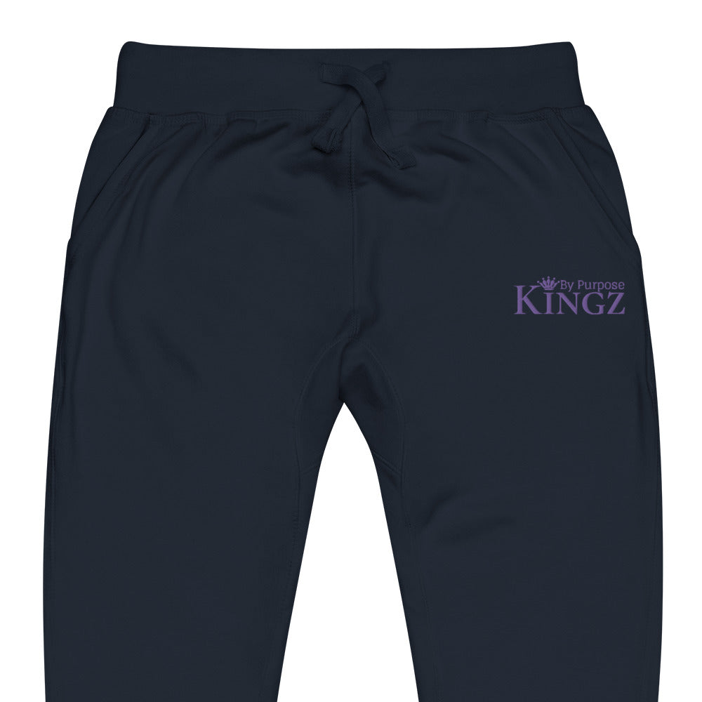 Kingz By Purpose Royal Purple Fleece Sweatpants