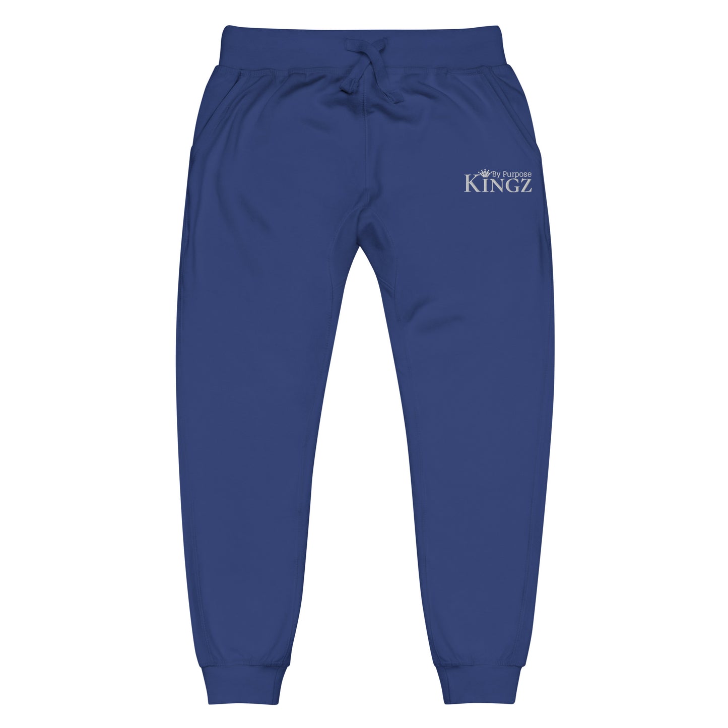 Kingz By Purpose White Fleece Sweatpants