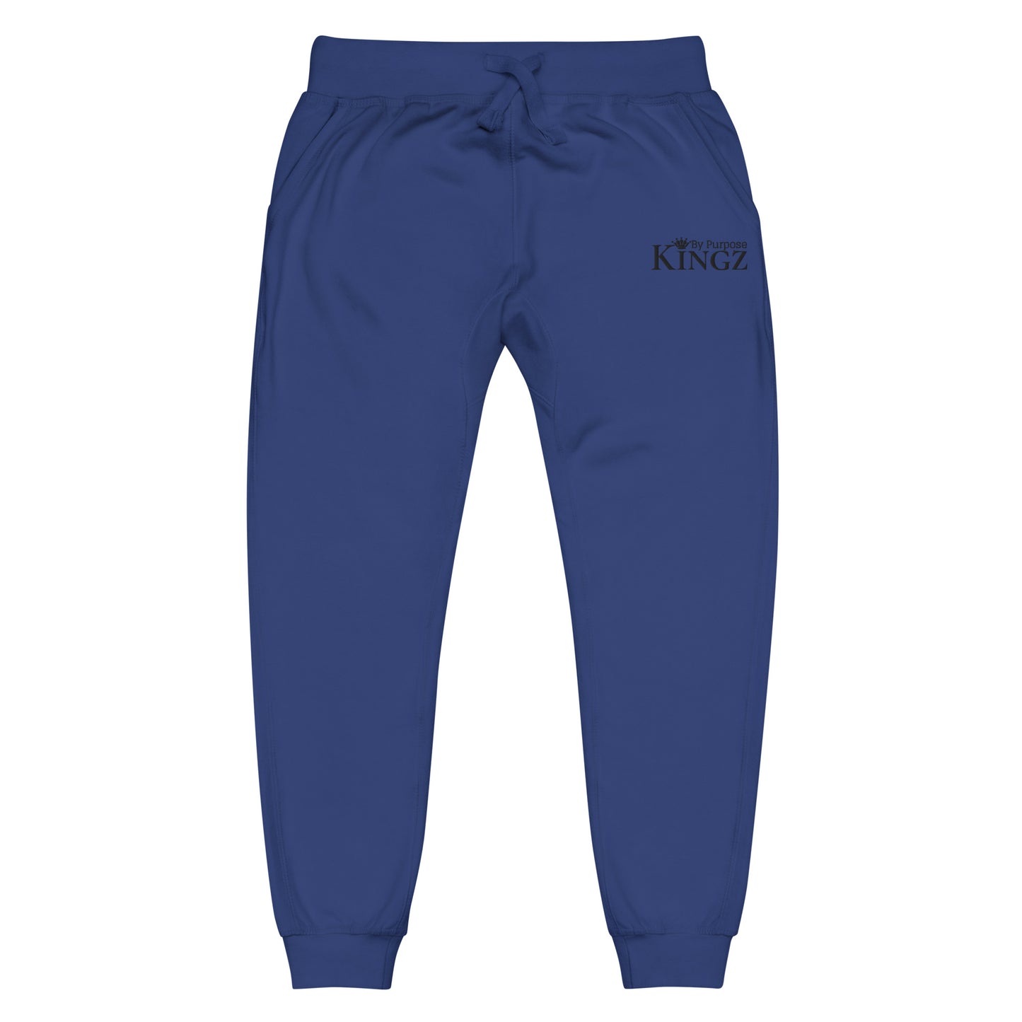 Kingz By Purpose – Schwarze Fleece-Jogginghose