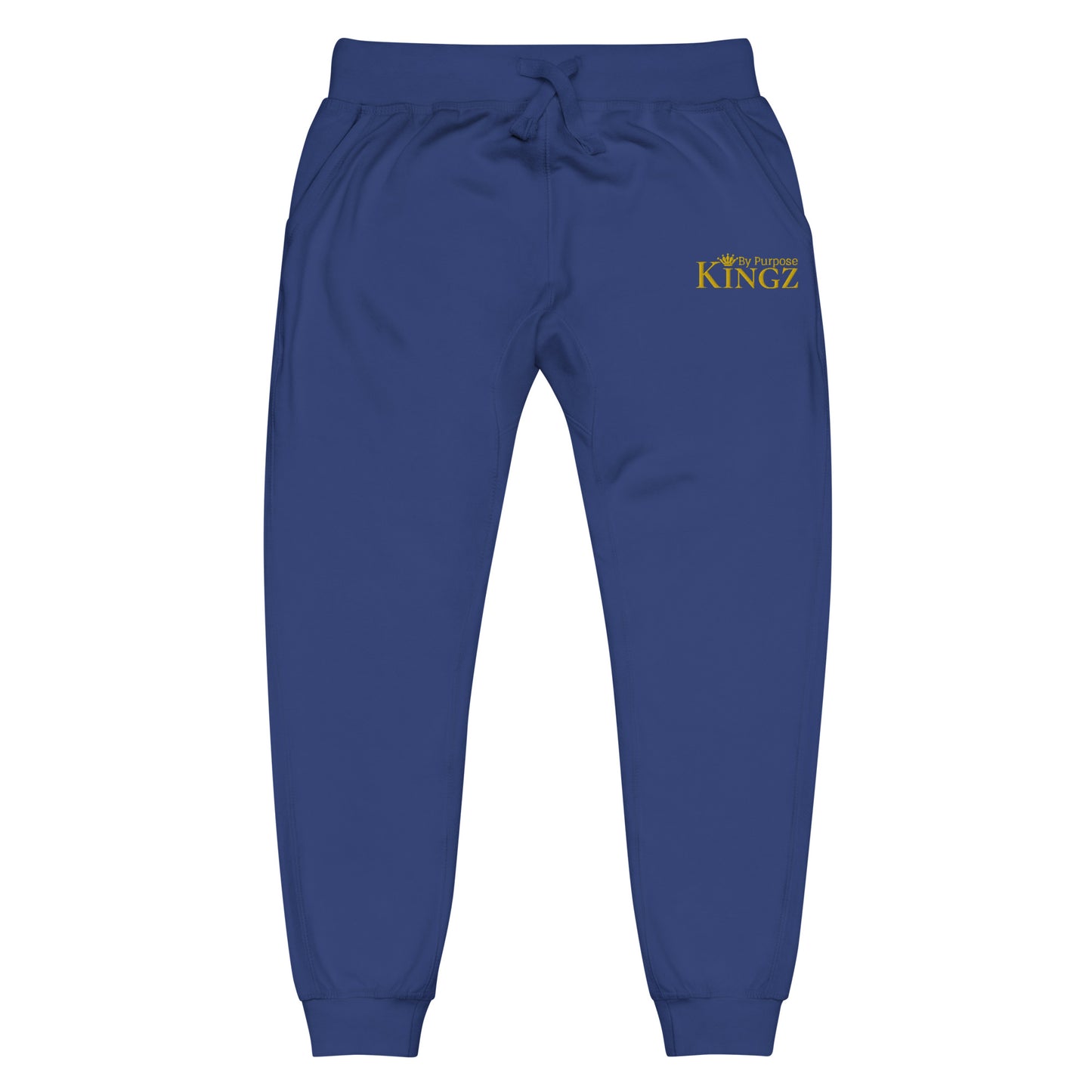 Kingz By Purpose – Fleece-Jogginghose in Royal Gold