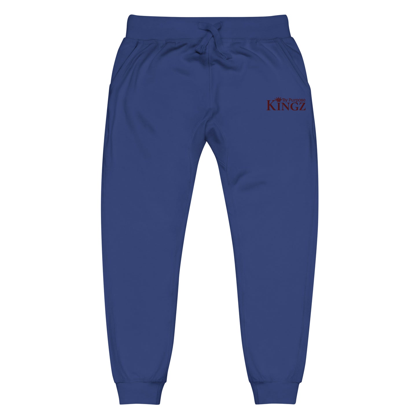 Kingz By Purpose Maroon Fleece Sweatpants