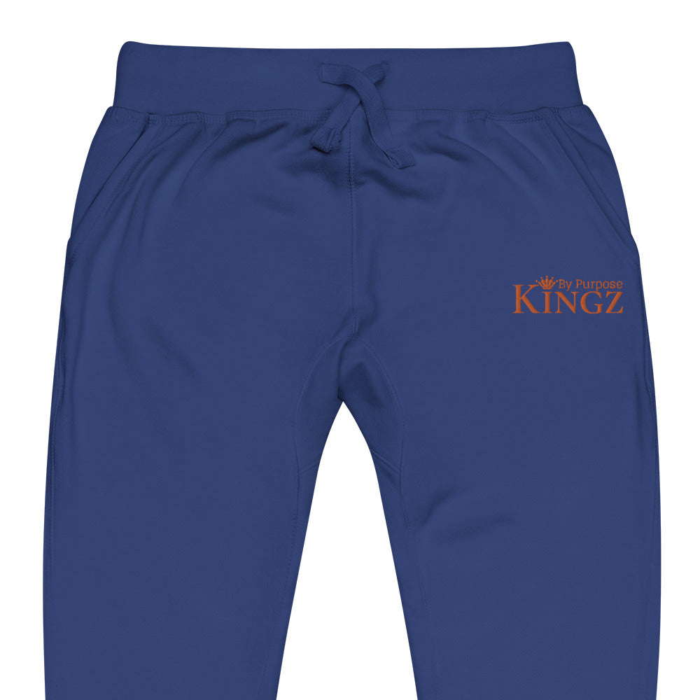 Kingz By Purpose Orange Fleece Sweatpants