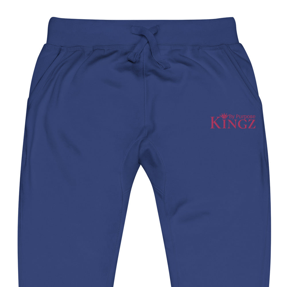 Kingz By Purpose – Fleece-Jogginghose mit Flamingo-Print