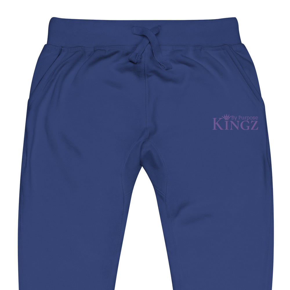 Kingz By Purpose Royal Purple Fleece Sweatpants