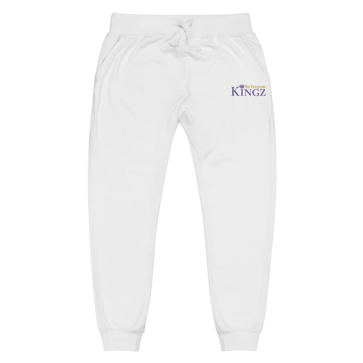Kingz By Purpose Royal Combo (Lila/Gold/Lila) Fleece-Jogginghose
