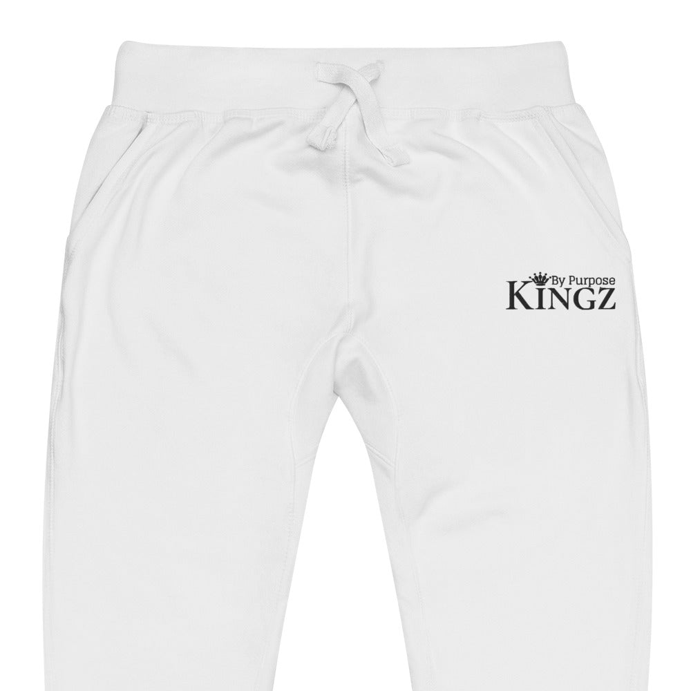 Kingz By Purpose – Schwarze Fleece-Jogginghose