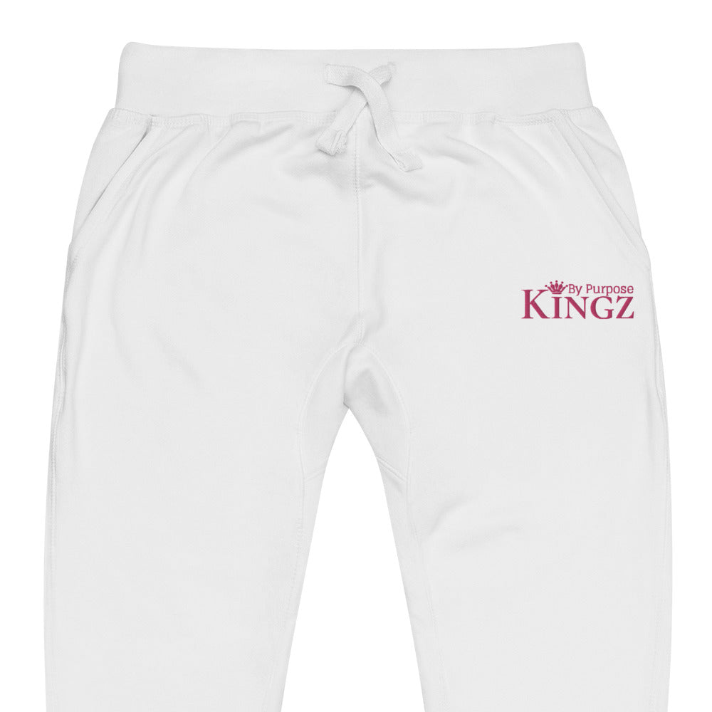 Kingz By Purpose – Fleece-Jogginghose mit Flamingo-Print