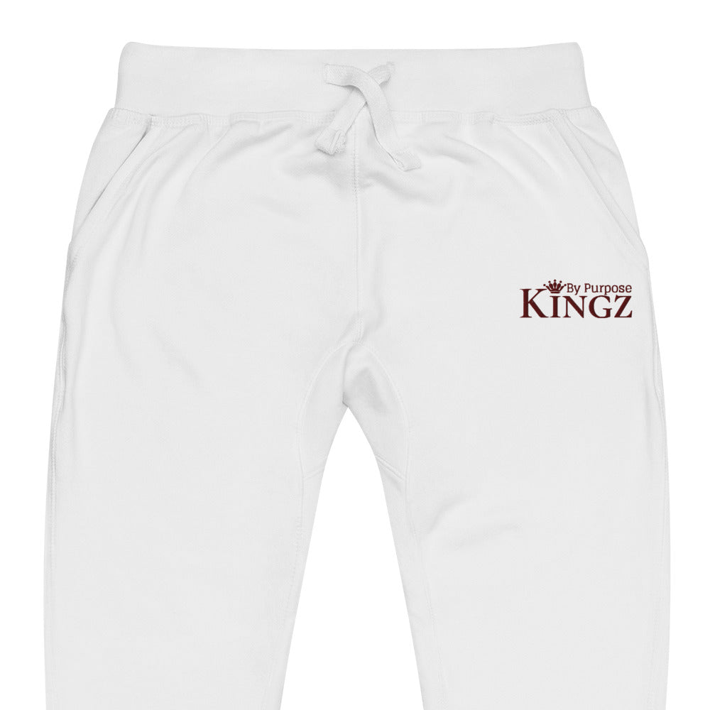 Kingz By Purpose Maroon Fleece Sweatpants