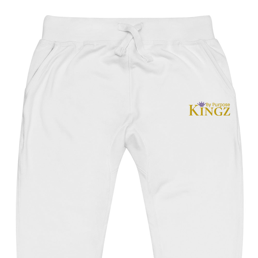 Kingz By Purpose Royal Combo (Gold/Gold/Purple) Fleece Sweatpants