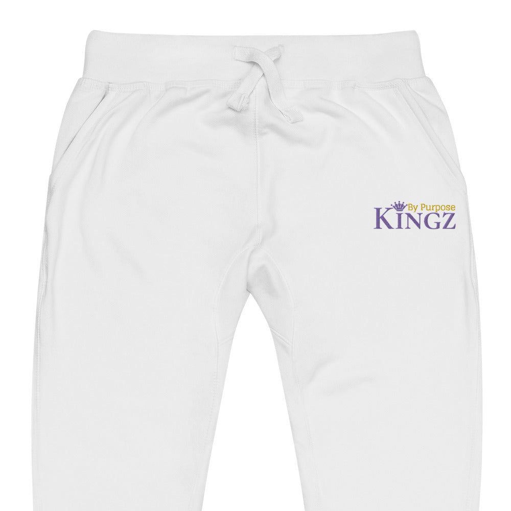 Kingz By Purpose Royal Combo (Lila/Gold/Lila) Fleece-Jogginghose