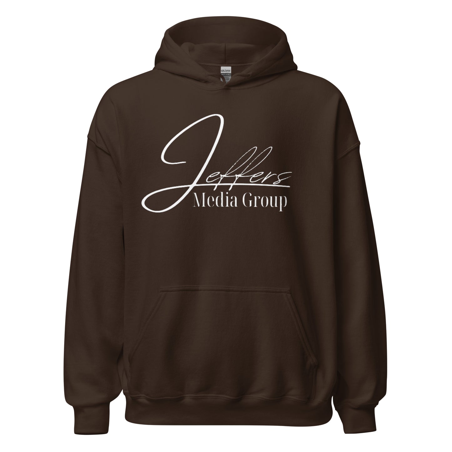 Jeffers Media Group White Hoodie