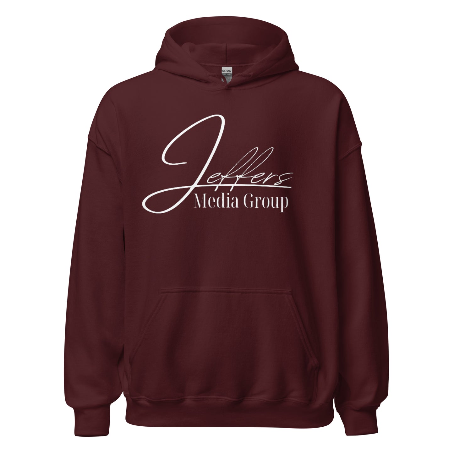Jeffers Media Group White Hoodie