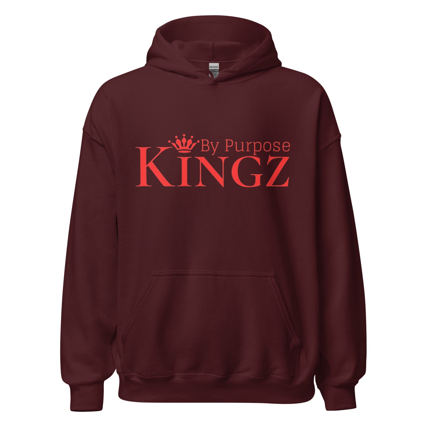 Kingz By Purpose Kapuzenpullover „Wolfpack“/Rot
