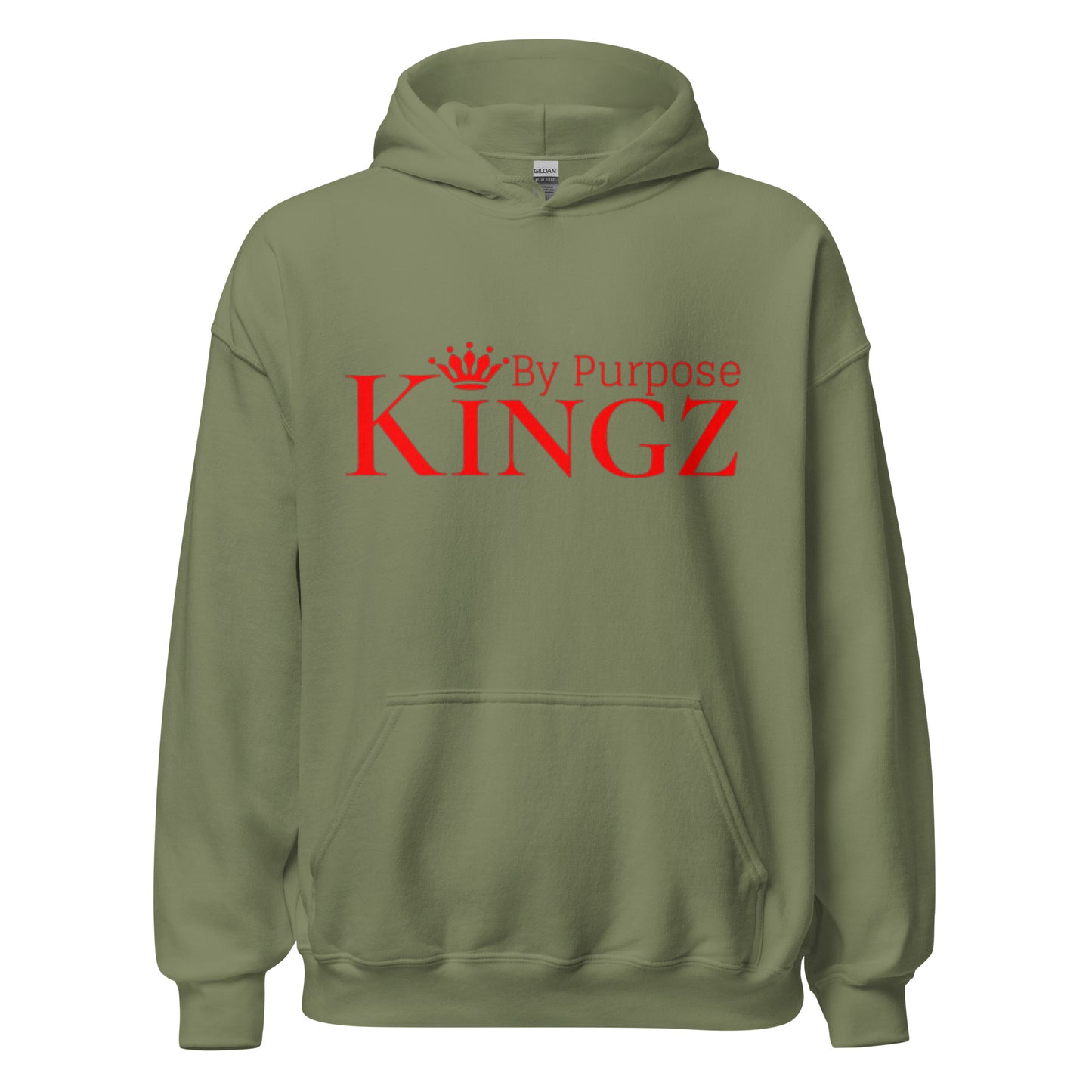 Kingz By Purpose Kapuzenpullover „Wolfpack“/Rot